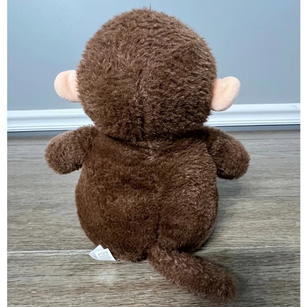 Plush Monkey Stuffed Animal Brown Beige PlushRush‎ Kids Toy